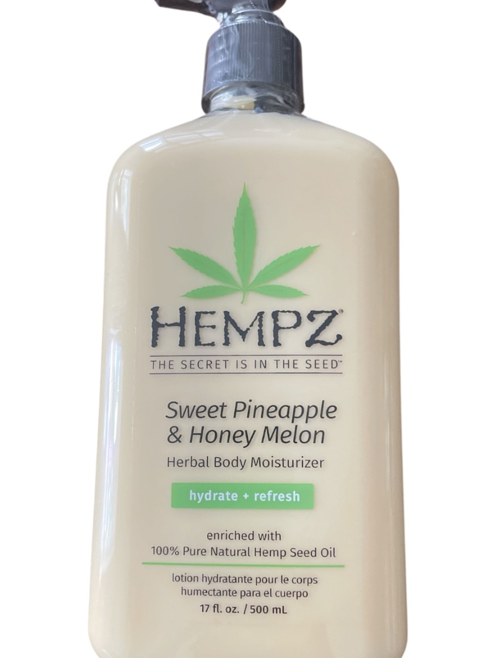 Hempz Sweet Pineapple & Honey Melon Herbal Body Moisturizer.